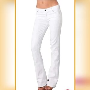 Citizens of Humanity White Denim Jeans Medium Rise